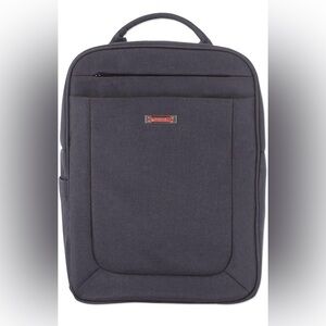 Elegant Black Gray Backpack NWOT